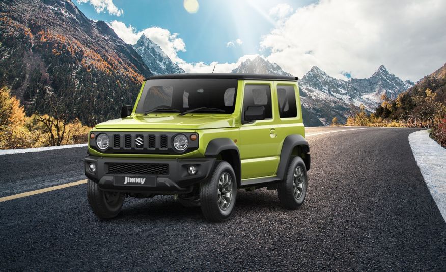 suzuki jimny kinetic yellow